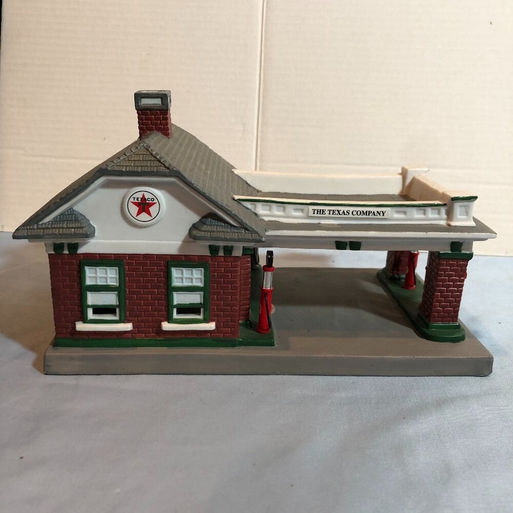 1997 Texaco Service Station #15 Porcelain - NO LIGHT #UPST